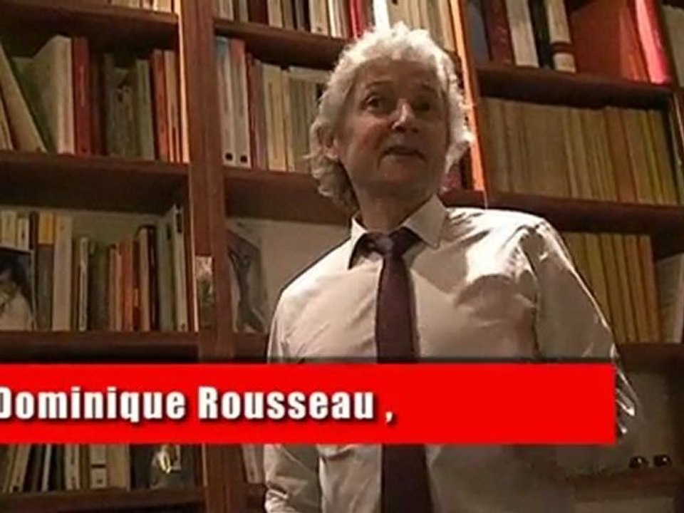 Dominique Rousseau soutient René Revol, A Gauche Maintenant,