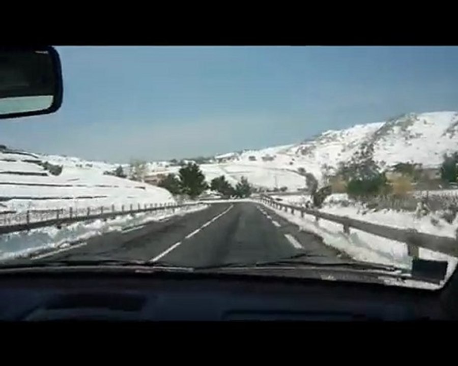 banyuls > port vendres aprés la neige 10/03/2010