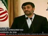 Mahmoud Ahmadinejad visita Afganistán