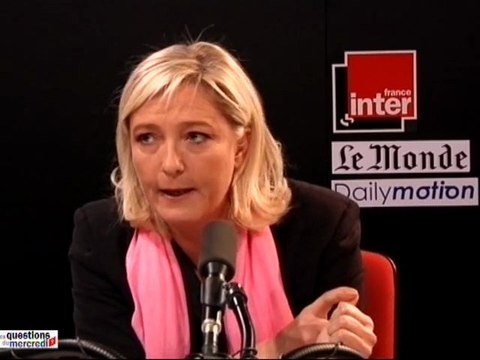 Questions du Mercredi : Marine Le Pen