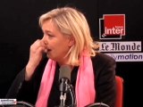 Débat sur le bobo et les femmes, Marine Le Pen
