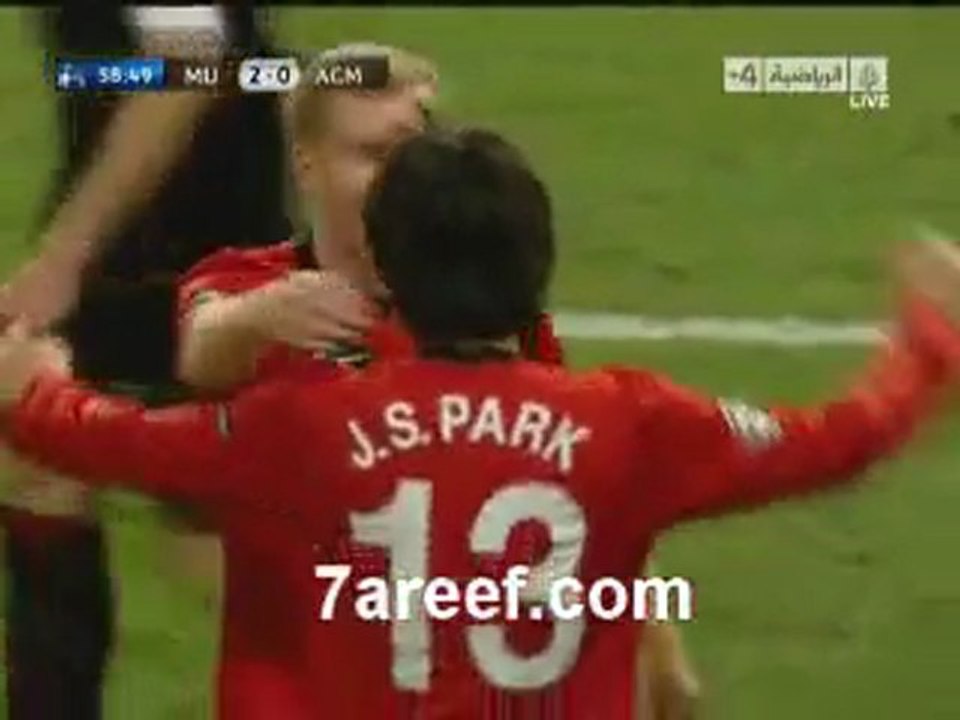 Manchester United vs AC Milan 4-0 Goals and Highlights