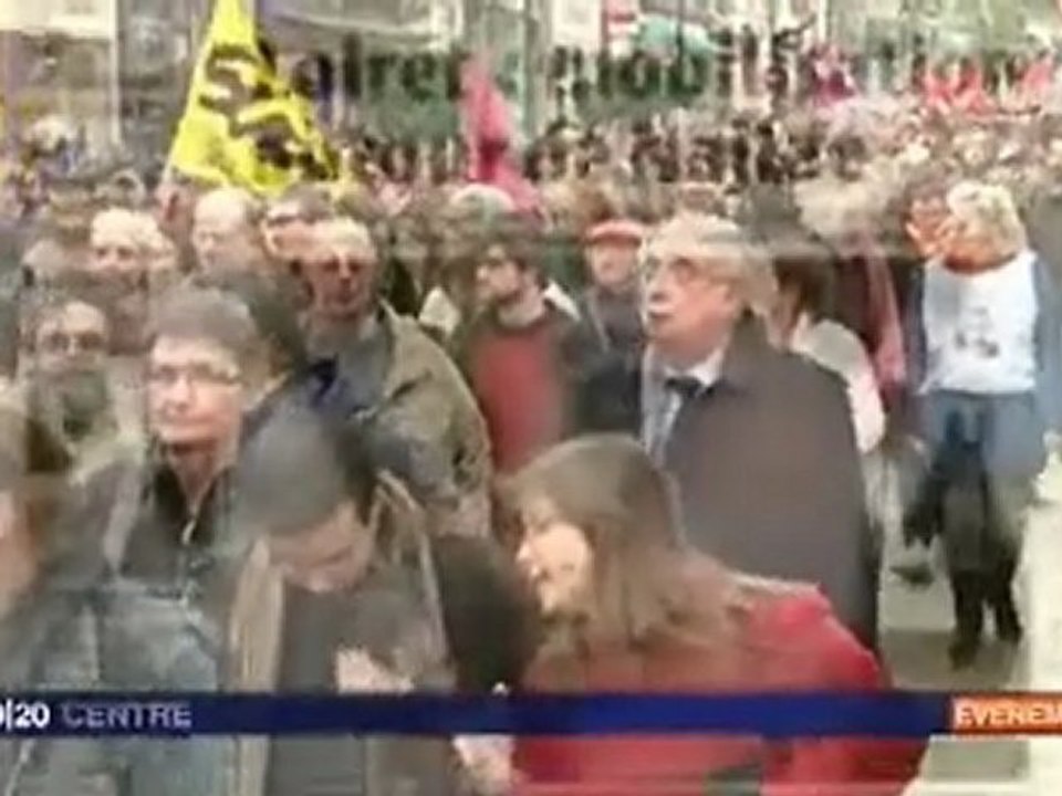 Najlae Retour très attendu france3 centre 9 mars 2010 19/20