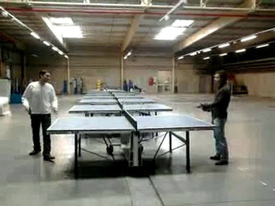 Les frères Comas au ping pong