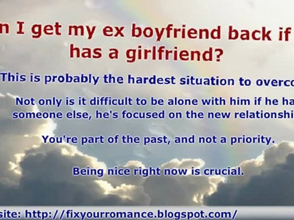 Heartbroken Can I Get My Ex Boyfriend Back