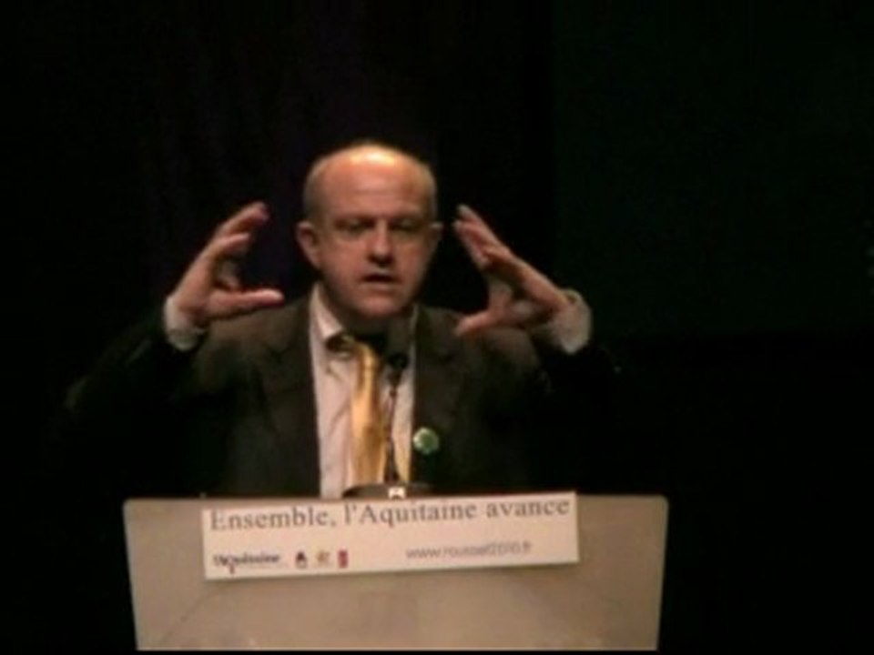 Meeting de Talence du 22 février 2010 d'Alain Rousset 2/3