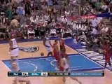 Jason Kidd lobs it over the top to Brendan Haywood and he fi