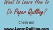 Quilling: Quilled Animals Patterns You Can Learn How to Cre