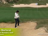 Clases de Golf - Sacar de bunker cuesta arriba