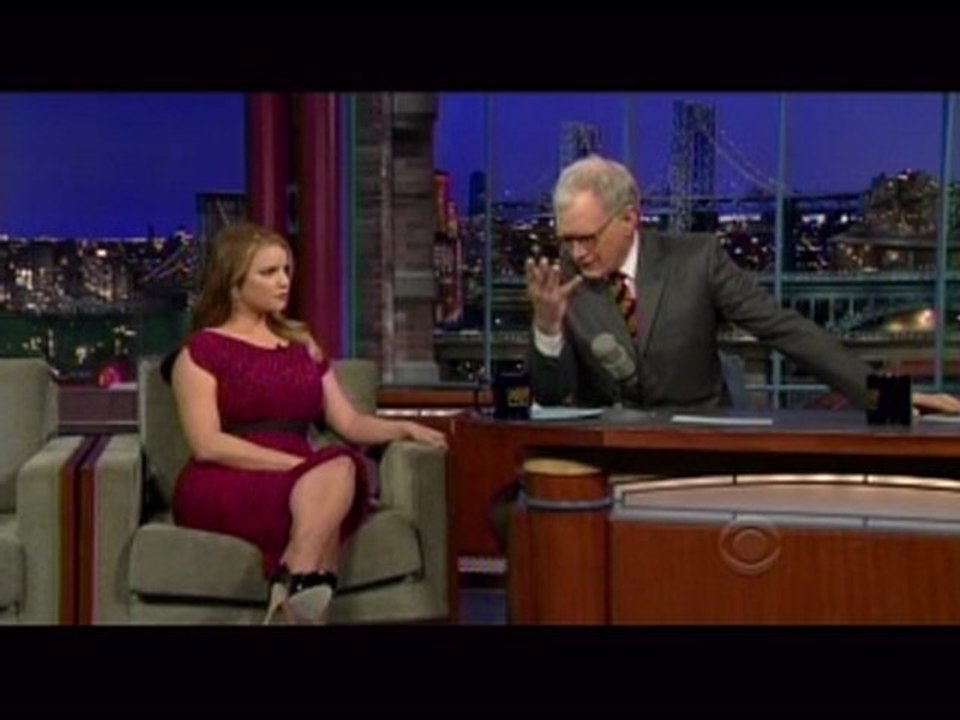 Jessica Simpson - Late Show with David Letterman Part 2