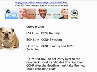 CCNP July 2010 Program Changes - Plan For Success!