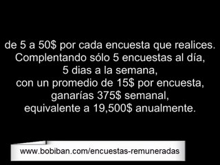 Ganar dinero rellenando encuestas gana 3000 al mes
