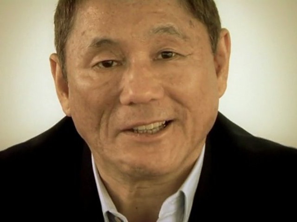 Beat Takeshi Kitano - Message de bienvenue aux internautes