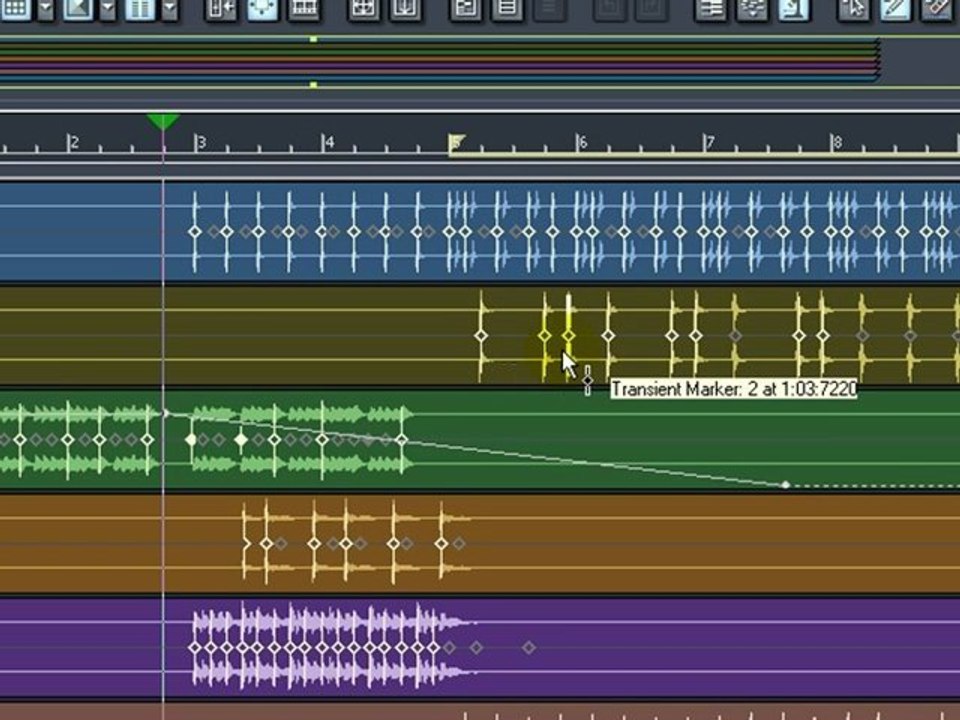 AudioSnap 2.0: Multitrack Projects & Transient Tools