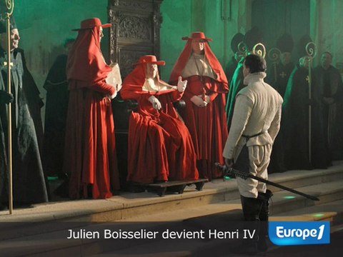 Julien Boisselier devient Henri IV
