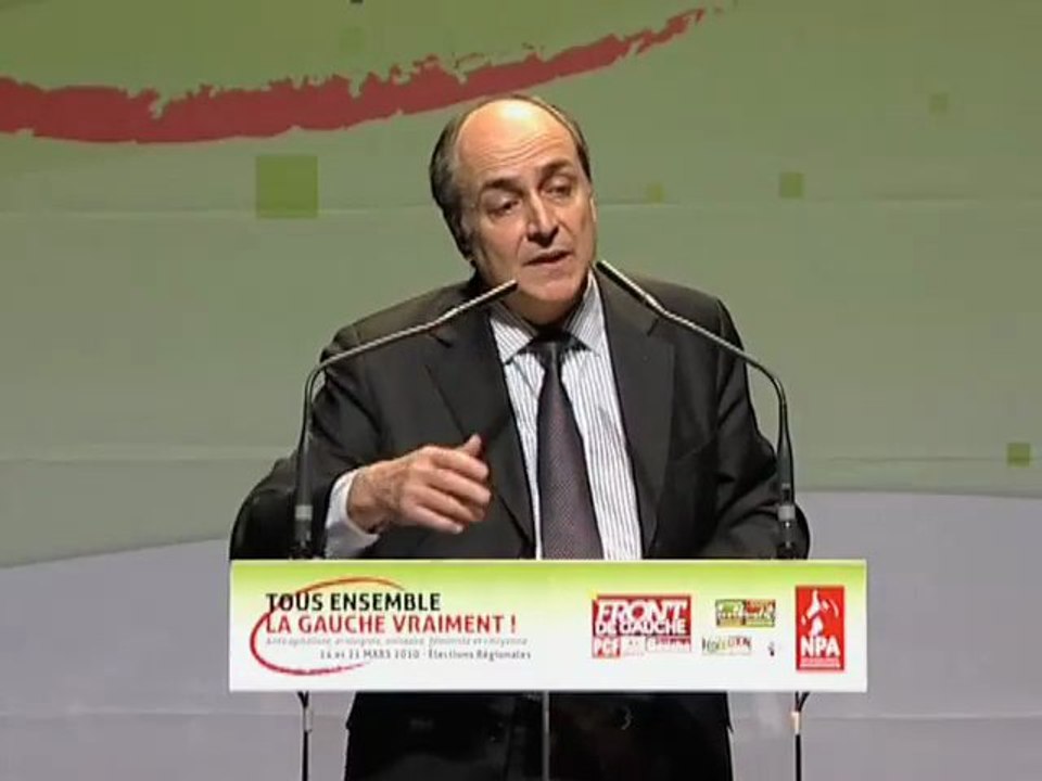 Discours de Jacques Généreux à Nantes - 10 mars 2010