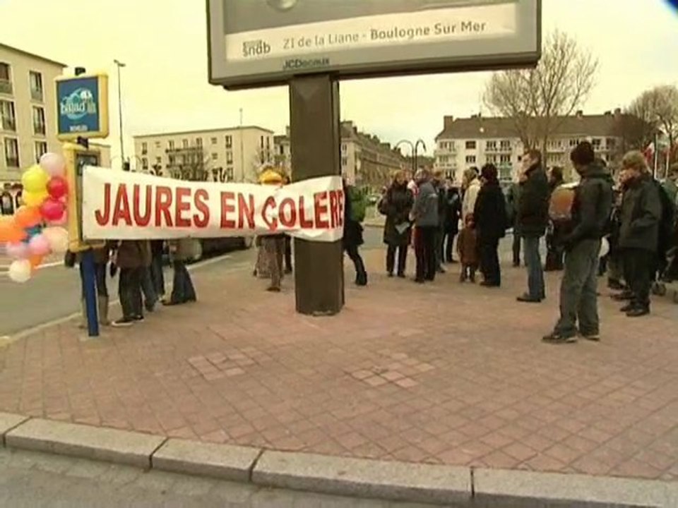 Calaisis TV:Les enseignants du collége Jean Jaurès en colère