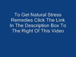 Stress Remedies