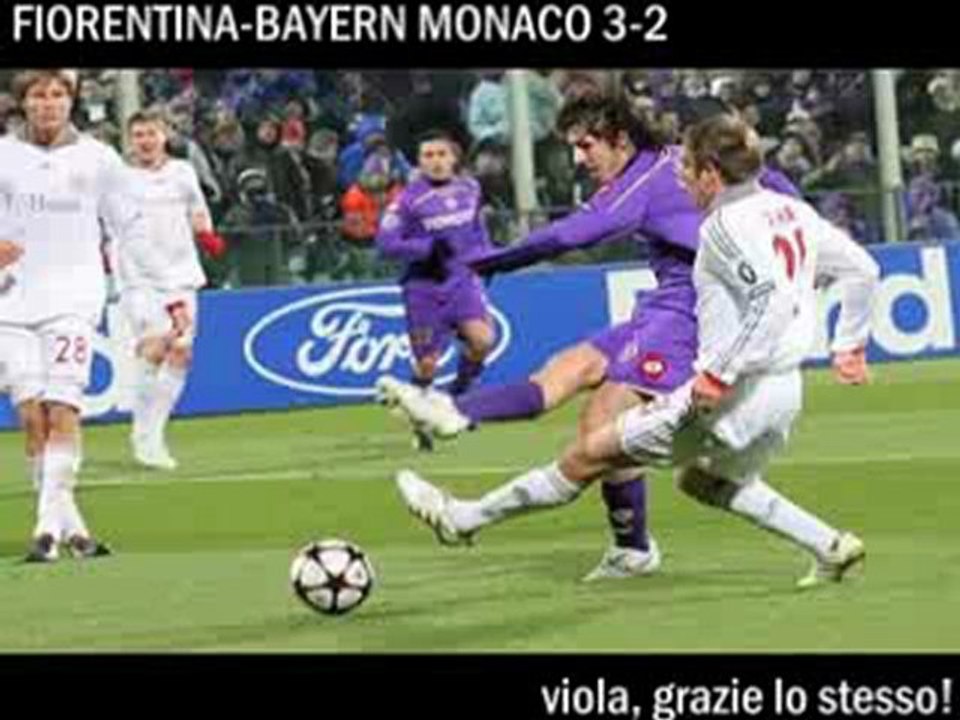 Riccardo Cucchi in Fiorentina-Bayern Monaco 3-2 ...