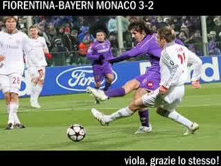 Riccardo Cucchi in Fiorentina-Bayern Monaco 3-2 ...