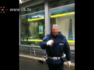 Per fare una multa bloccano il traffico