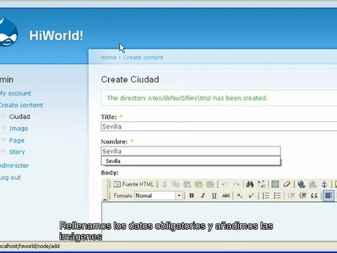 Drupal: Crear una galería embebida en un contenido