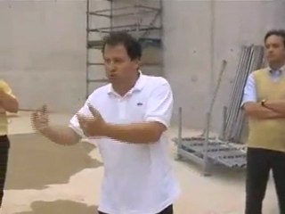 Visite d'une station d'épuration en construction  27690-Léry