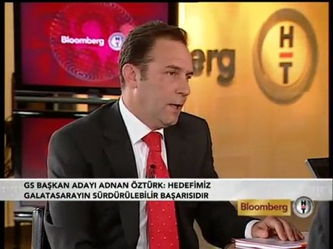 Adnan Öztürk Bloomberg HT TV röportajı