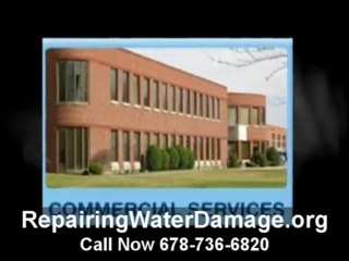 Repairing Water Damage in Atlanta