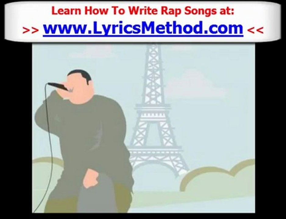 How to Write Raps - Writing Rap Lyrics Tips
