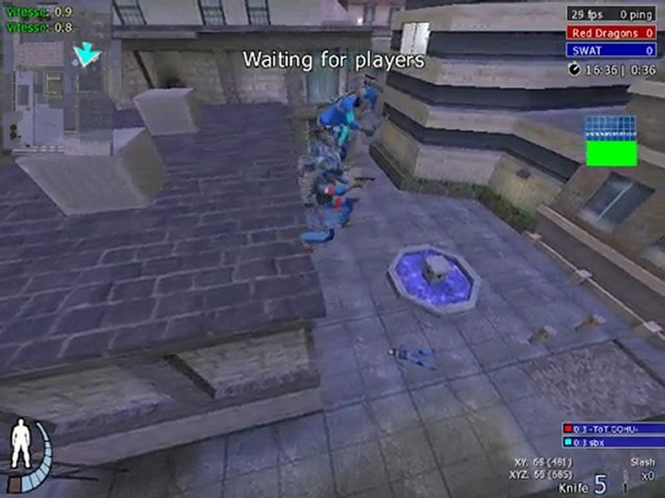 Funny curb-stomp