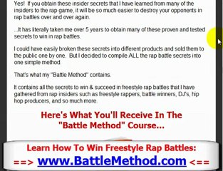 How to Win Freestyle Rap Battles - Part 3