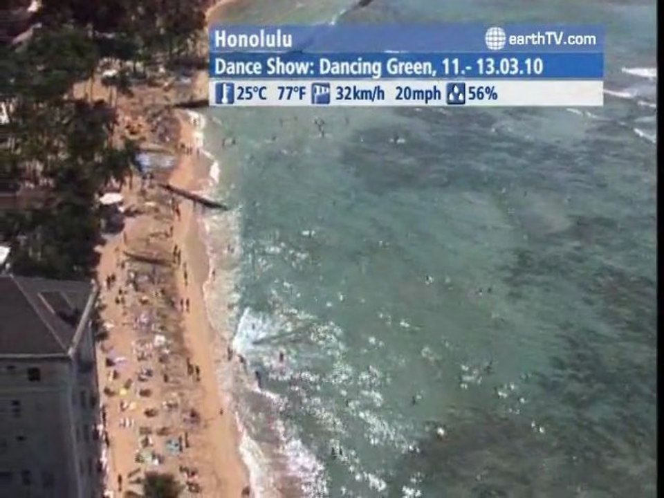 Stuttgart - Germany, Budapest - Hungary, Palma de Mallorca - Spain, Honolulu - USA, Niagara Falls - Canada, Hamburg - Germany, Dresden - Germany