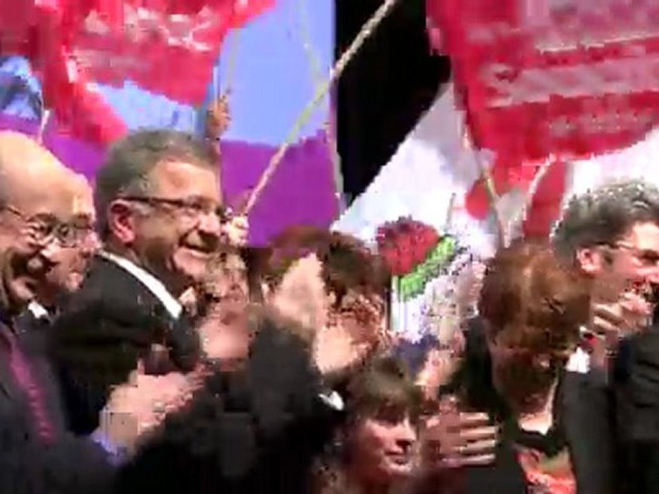 François Bonneau Martine Aubry Meeting Orléans (FIN)