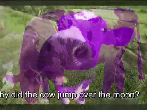 moo cow sees cows moo over moon