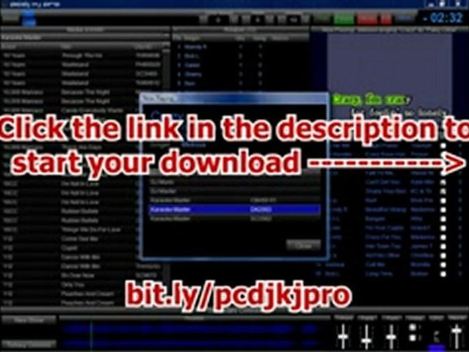 PCDJ Karaoke Free Download?! video Dailymotion