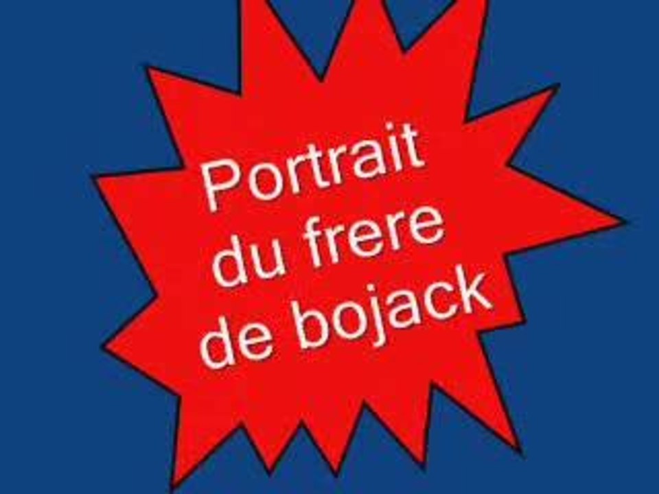portrai du frere de bojack