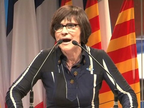 Marie-Arlette Carlotti au meeting de Michel Vauzelle