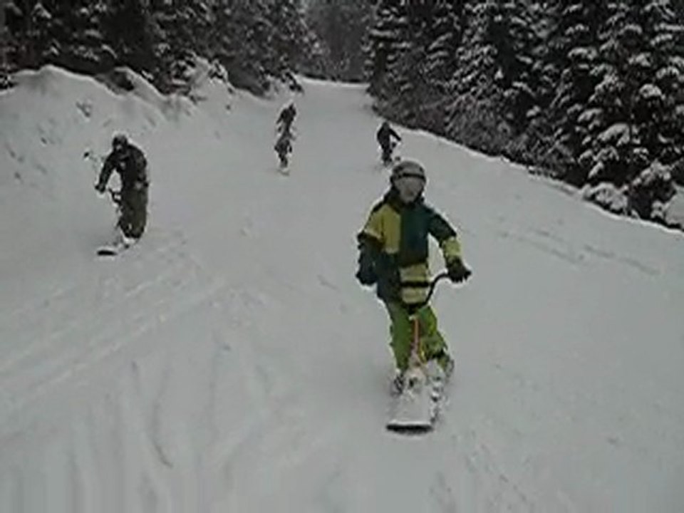 Snowscoot initiation
