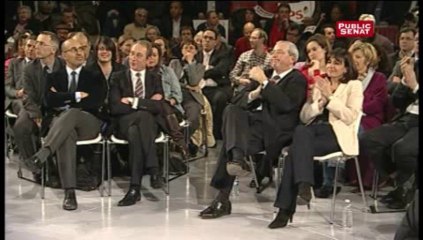 Martine Aubry en meeting avec Jean-Paul Huchon