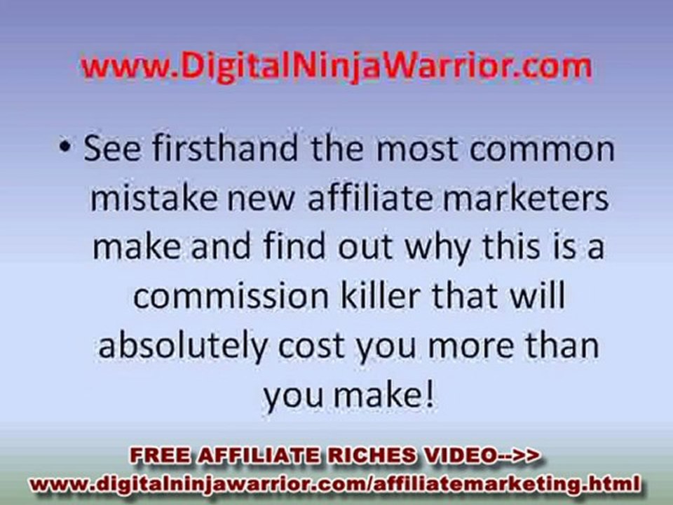 Affiliate Program Tips