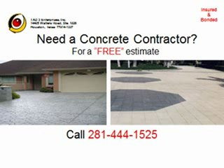 concrete contractors the woodlands