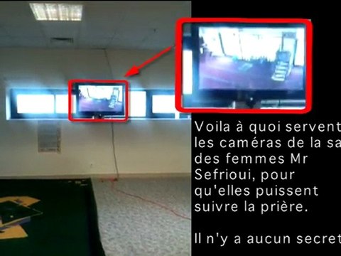 LE SCANDALE DES CAMERAS Mosquée de Drancy