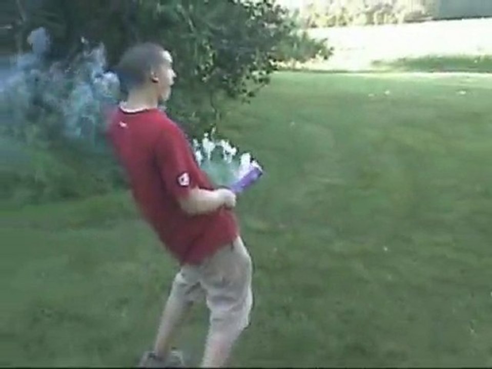 Régis et son gros pétard