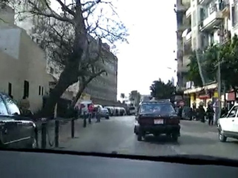 La circulation routière en Egypte 1 - au Caire