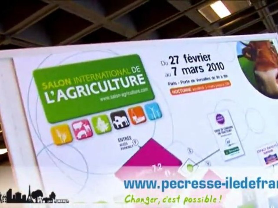 visite au salon de l'agriculture