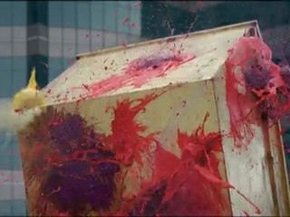 NISSAN QASHQAI - Artistic Paintball TV ad 60"