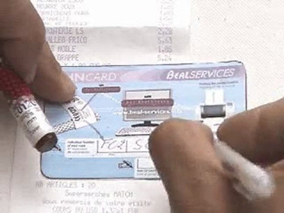 Carte d'identité de votre corde