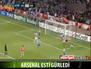 Arsenal FC- Porto Maç Özeti