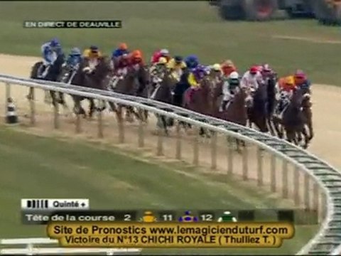 vidéo quinté+ a deauville 12 mars 2010 PRIX DU PAYS DE BRAY